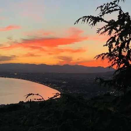 Villa Marine's Lux Villa:golden Sunset Kalamata
